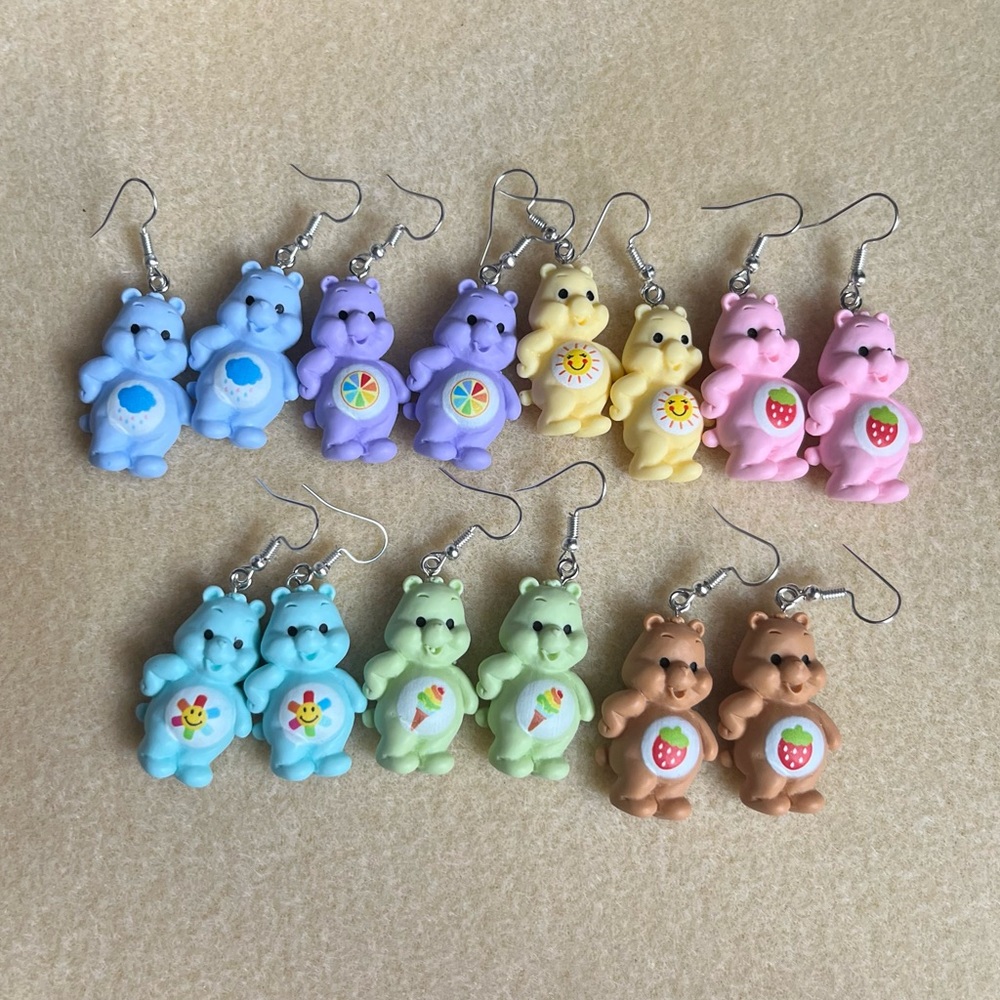 *3 for $20* Care Bear Earrings
